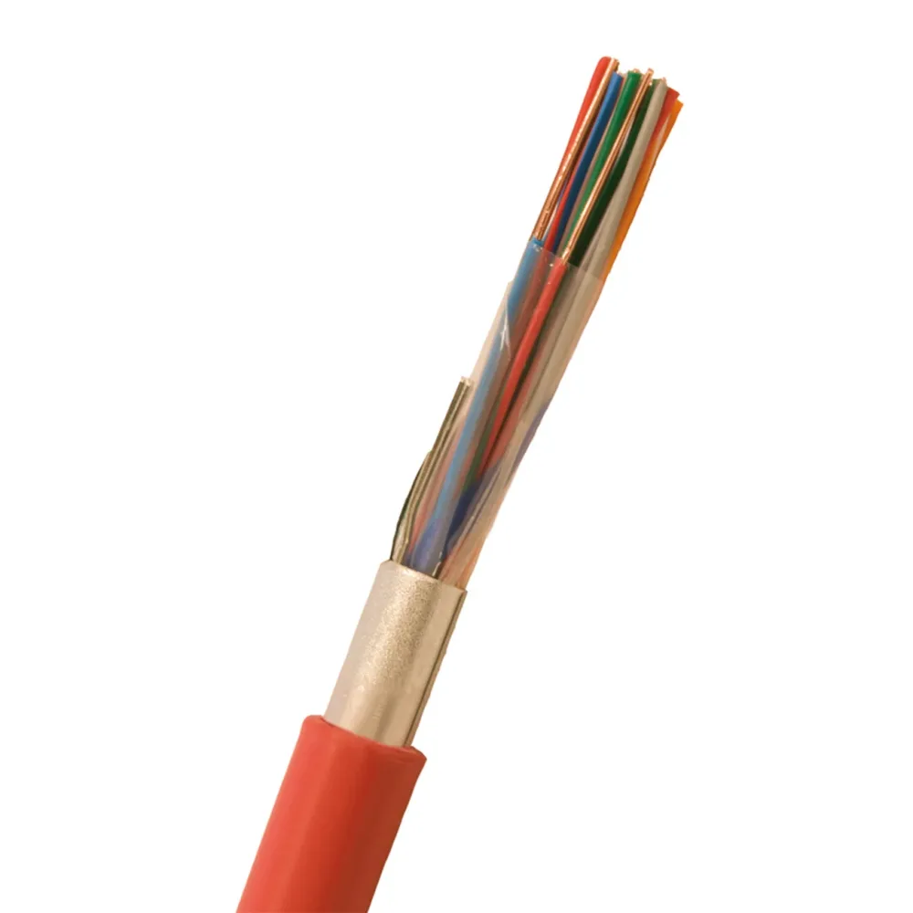 Nexans ELAQBY Larmkabel 20x2x0.6 mm, röd 500 m, trumma