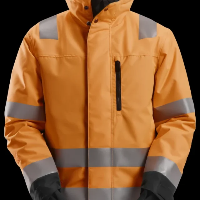 Snickers Workwear 1130 KL3 Vinterjacka orange/svart 3XL