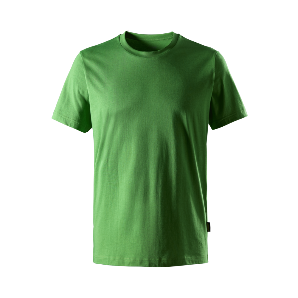 T-SHIRT I BOMULL ÅPPELGRÖN STL 6XL