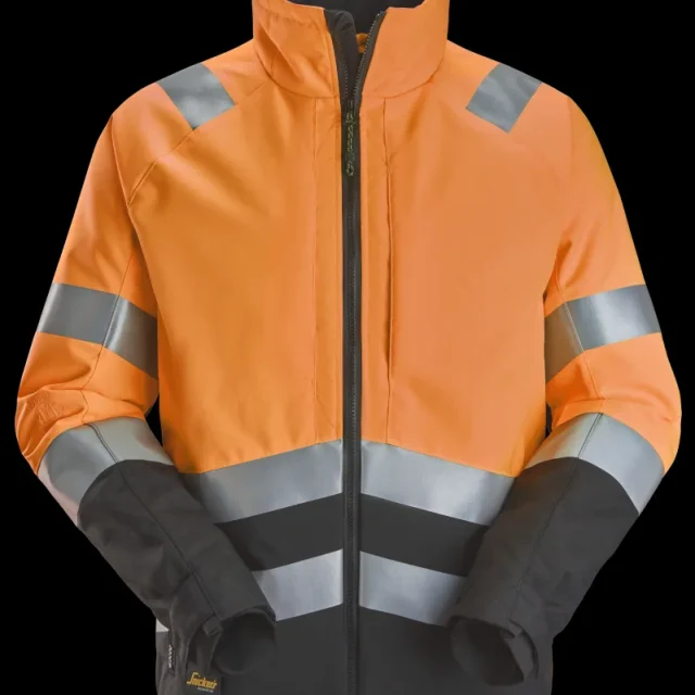 Snickers Workwear 1153-5504 Vinterjacka varsel, orange/svart S