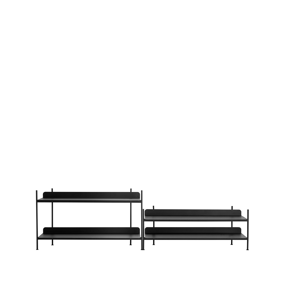 Compile configuration 5 hyllsystem, Black
