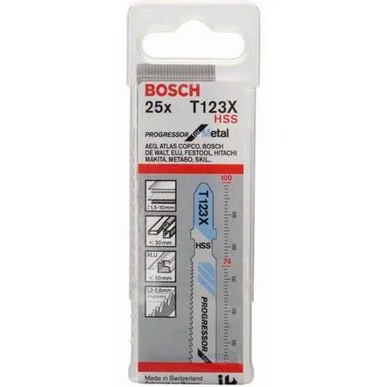 Bosch Progressor for Metal Sticksågsblad 100mm 3-pack - Bild 2