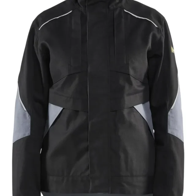 Blåkläder 407115169994XXXL Jacka svart/grå, flamskydd 3XL
