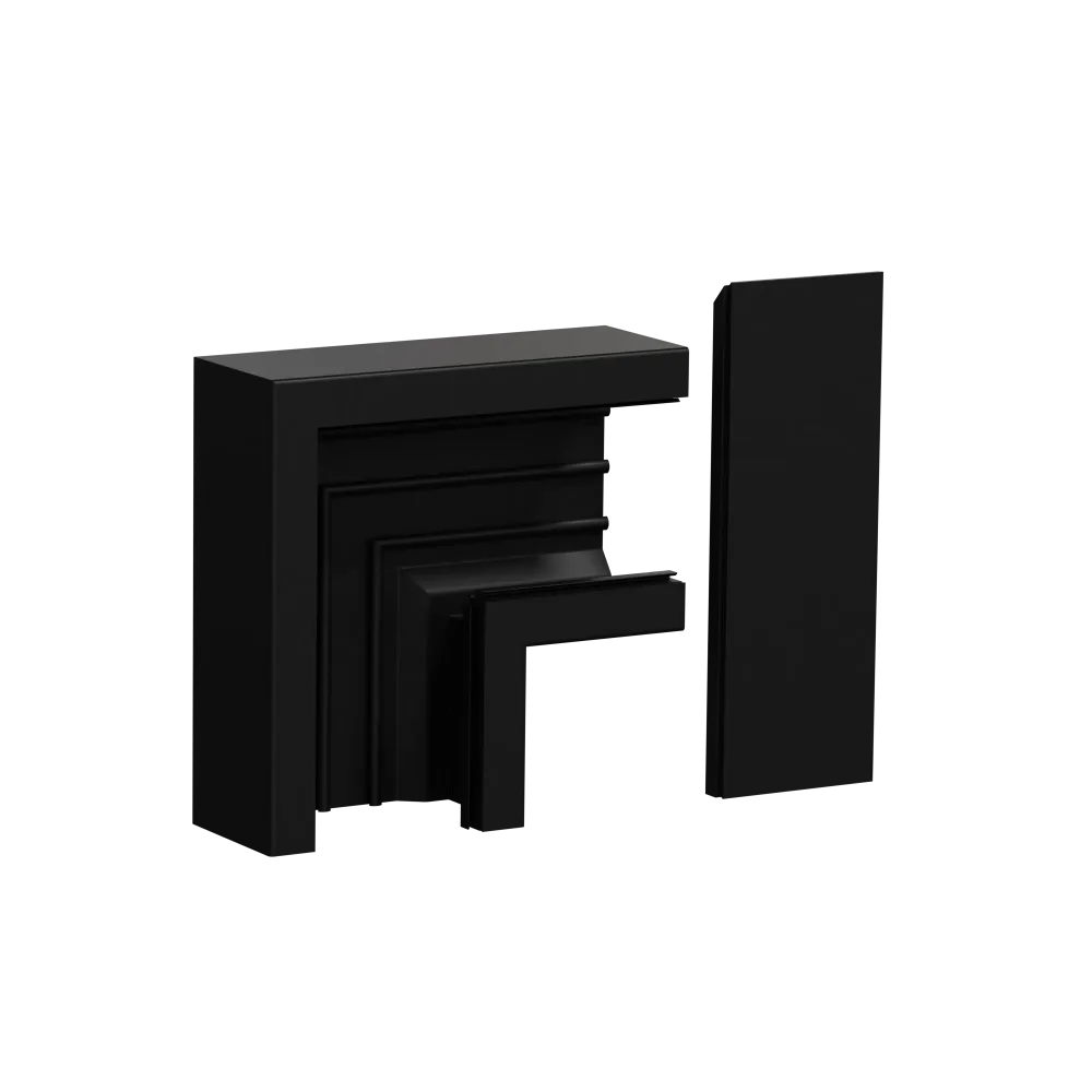 Schneider Electric INS60603 L-stycke svart