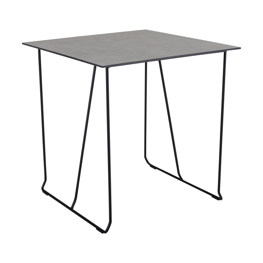Sinarp Café matbord 70x70 cm betong-svart