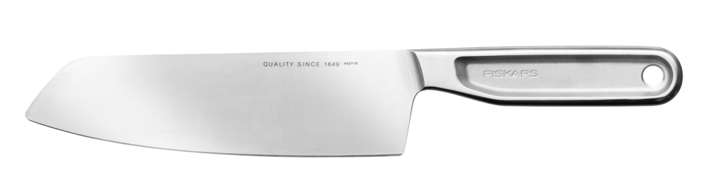 KNIV SANTOKU ALL STEEL 17CM