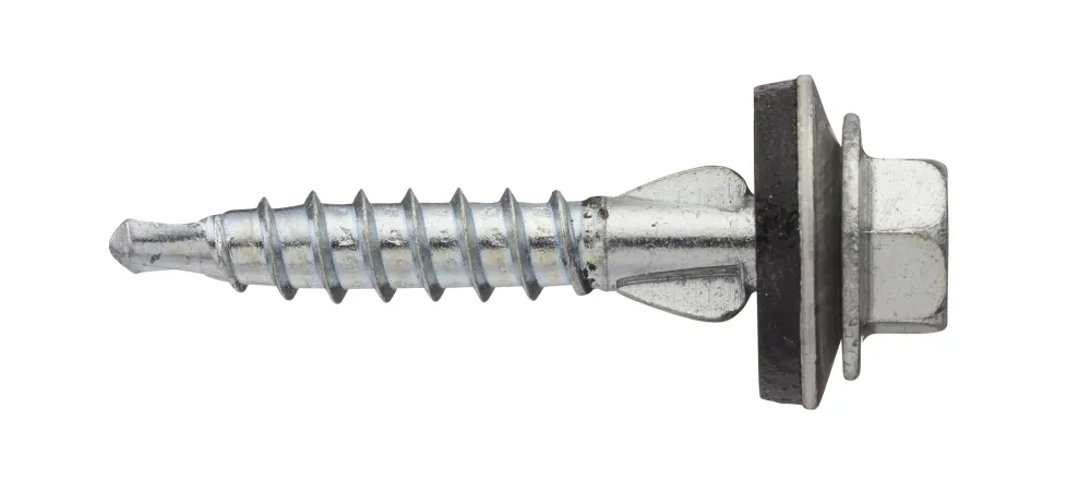VSB 4837119 Plasttaksskruv 5.5 x 35 mm UTV TRÄ 150-pack Opalvit