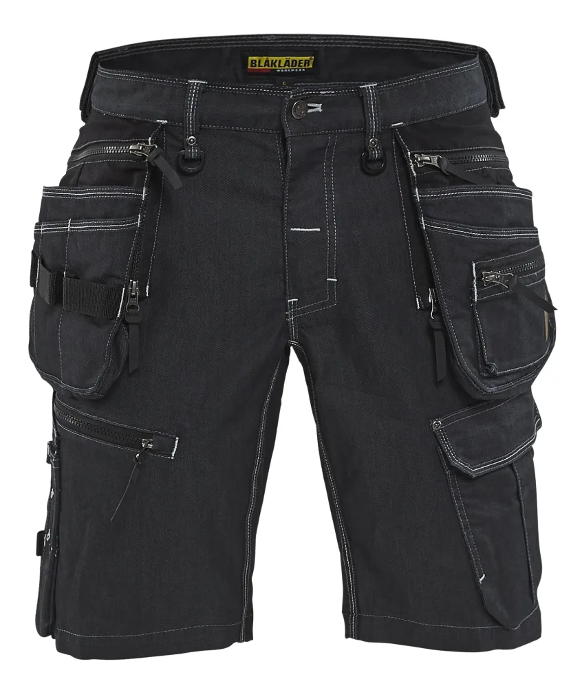 Blåkläder 1992-1141 Arbetsshorts svart, strech C46