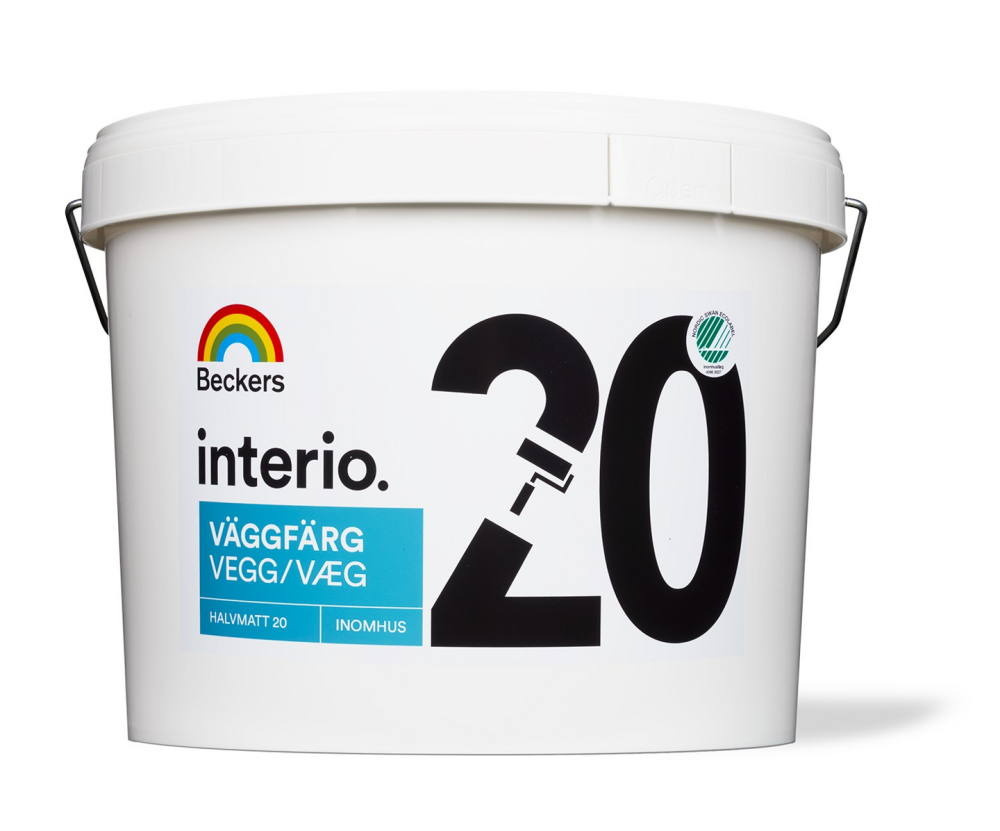 VÄGGFÄRG BECKERS INTERIO 20 BAS C 9L NY2022