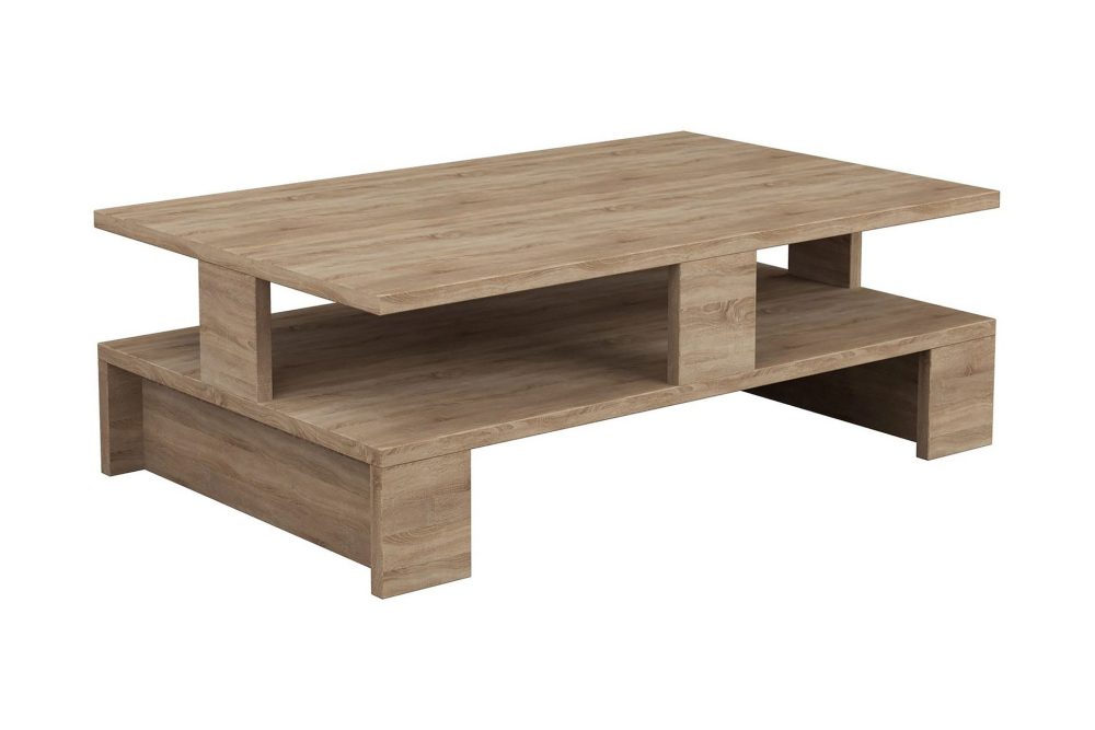 Decorta Soffbord 80 cm med Förvaring Hylla