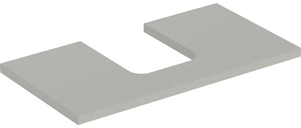 Geberit ONE 505.273.00.1 Bänkskiva 90 cm Vit, blank