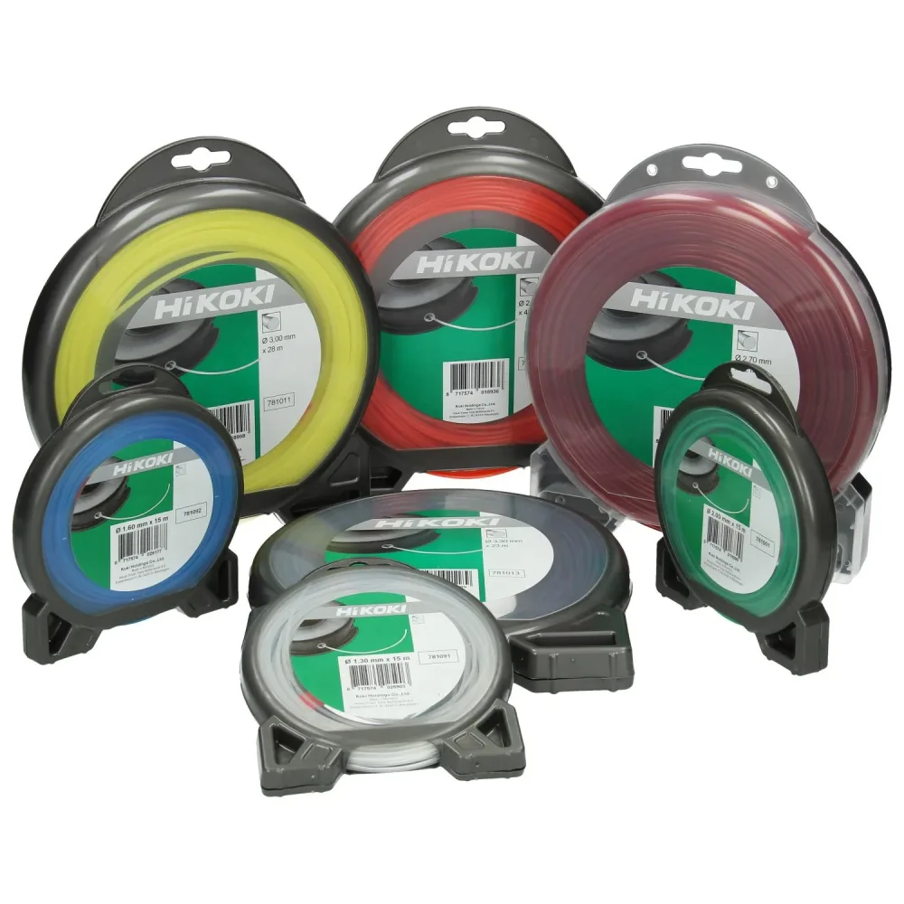 HiKOKI 66781022 Trimmertråd fyrkant, 2 mm 50 m - Bild 2