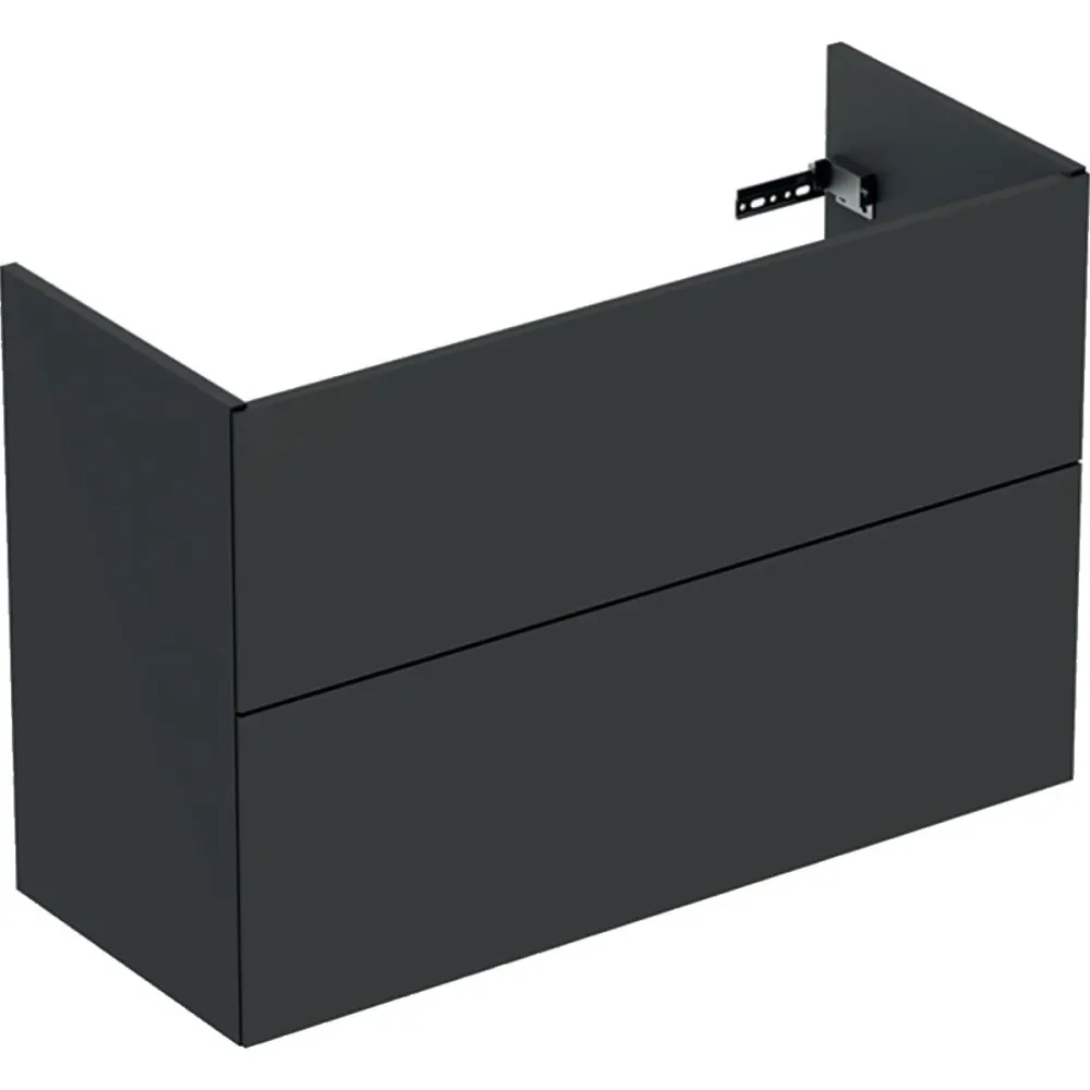 Ifö Elegant Tvättställsskåp 2 lådor, gråmatt Bredd: 60 cm - Bild 2