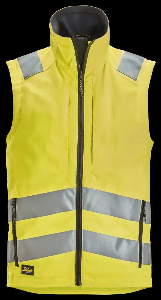 Snickers Workwear 4534-6600 Väst varsel, gul XXL