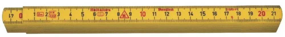 Hultafors G 59-2-10 GU Måttstock 2 m