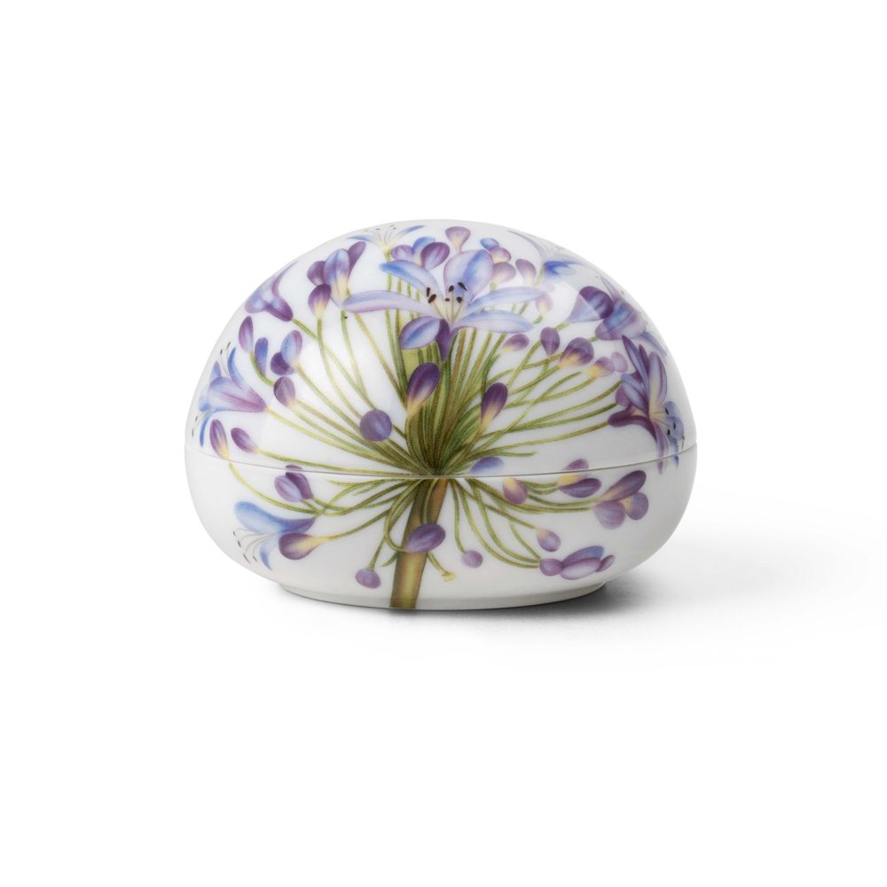 Royal Copenhagen Bonbonniere Ø10 cm 2023, Afrikas blå lilja