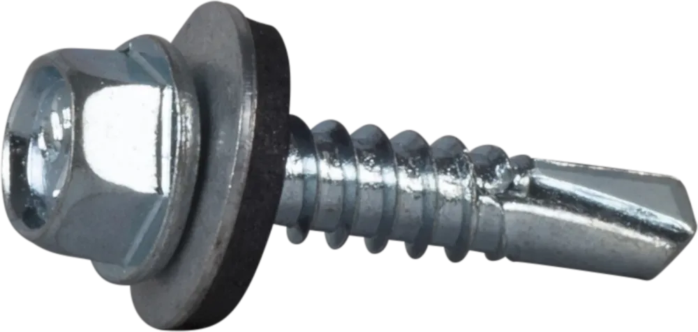 ESSVE 10563520 Plåtskruv sexkantshuvud, FZB, med bricka 4,8 x 19 mm, 3000-pack - Bild 2