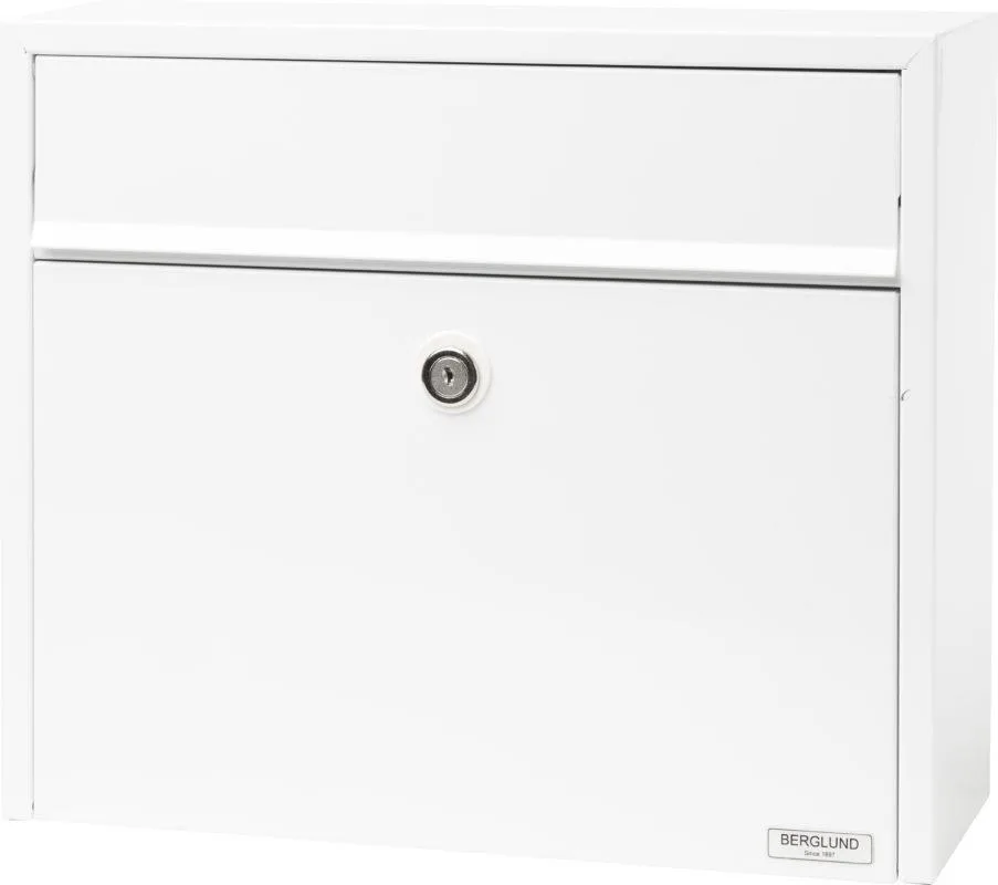 Berglund SL 93 Postlåda låsbar Vit