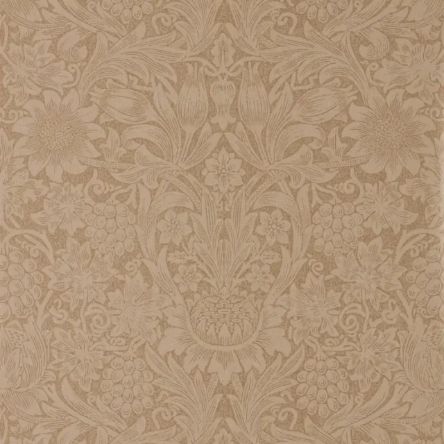 Morris & Co - Pure Sunflower Copper/Rus Morris Pure Wallpapers