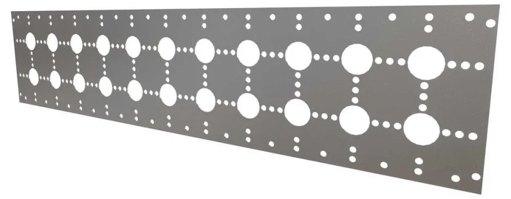 LK Systems 1882620 Väggskena Enkel, höjd 100 mm - Bild 2