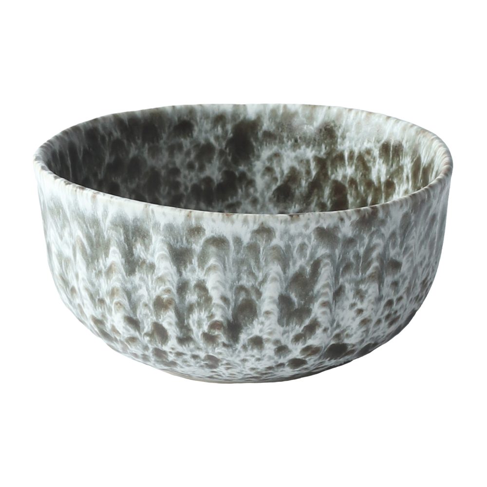 Rivoli skål small Ø14 cm, Green splatter