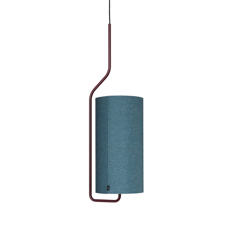 Bender lampskärm ull Ø27 cm, Blå