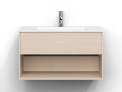 EPOS SVEDBERGS TVÄTTSTÄLLSSKÅP 80 V.ASK 1L PLN, 1LÅD 80X45X45CM