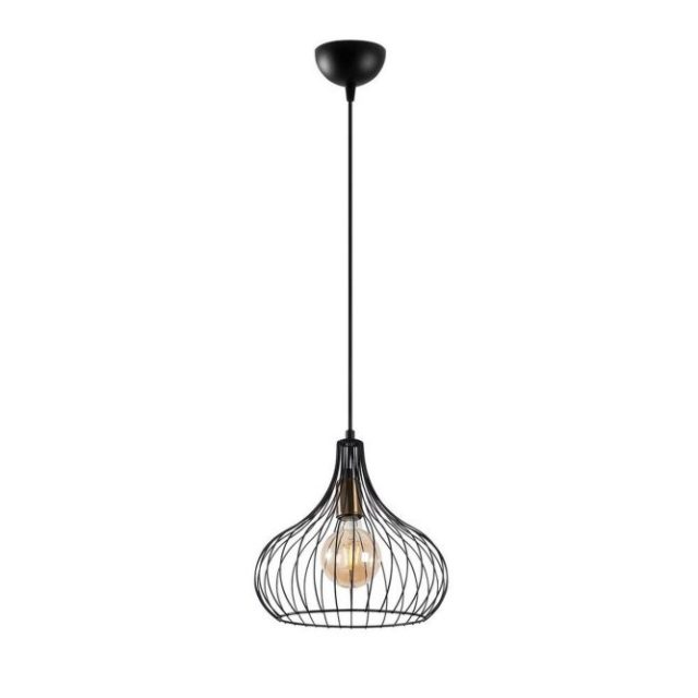 Taklampa Kiron Svart / Antik