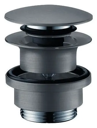 Hansgrohe 50100140 Tryckpluggventil 1 1/4", Push-Open Borstad brons