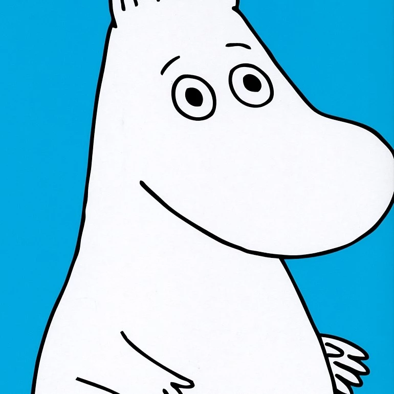 Moomin 2017 5181-1 Blå Tapet | Stuvbutiken - Bild 2