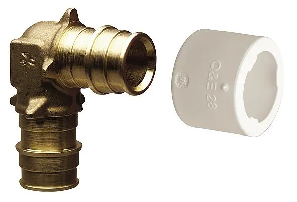 Uponor 1870343 Vinkel till koppling 22 x 22 mm