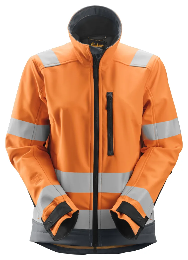 Snickers Workwear 1237 AllroundWork Softshelljacka varsel, gul Varsel, Gul