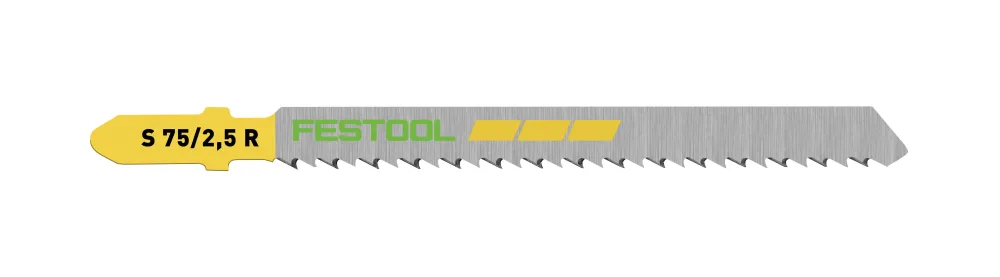 Festool WOOD FINE CUT S 75/2,5/25 Sticksågsblad 25-pack