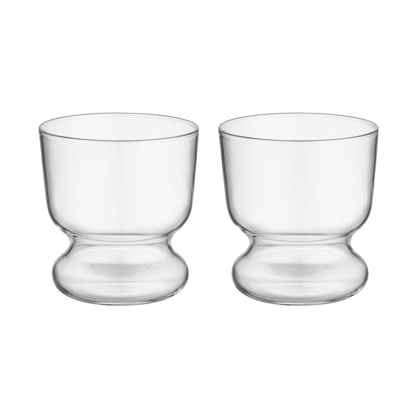 Viva old fashioned glas 28 cl 2-pack, Klar