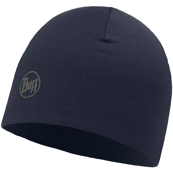 Buff Merino Wool Thermal Mössa mörkblå