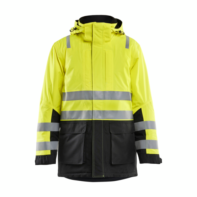 VINTERPARKAS 4495 GUL/SV XL