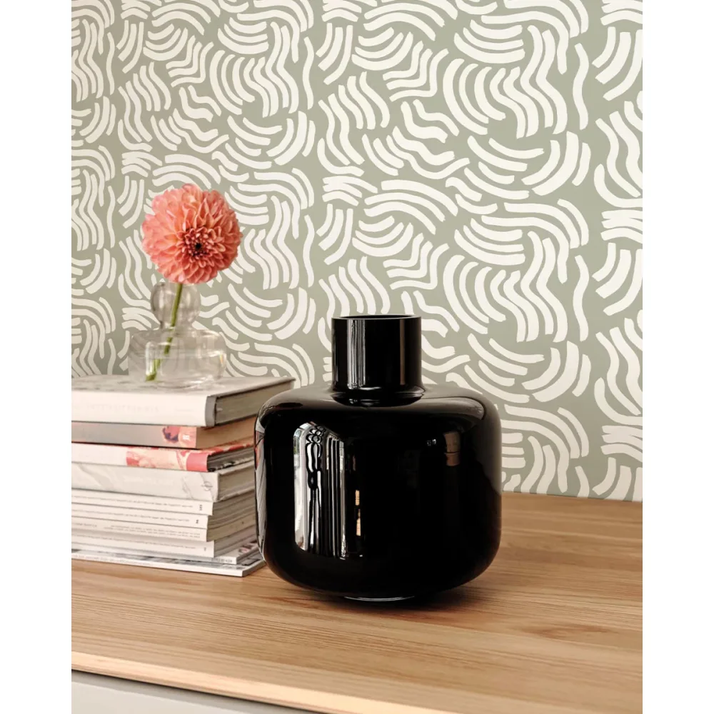 Marimekko 7 Hyräily 25950 Vit Tapet - Midbec | Stuvbutiken - Bild 3