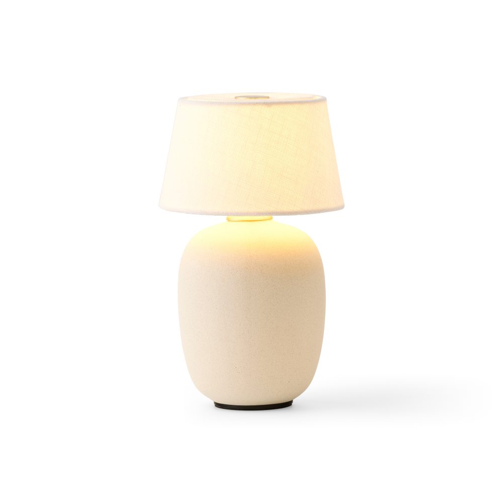 Torso bordslampa portable, Sand