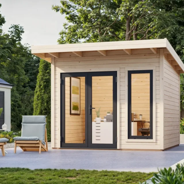 Palmako 121138 Stuga 8,4+7,9 m² Obehandlad