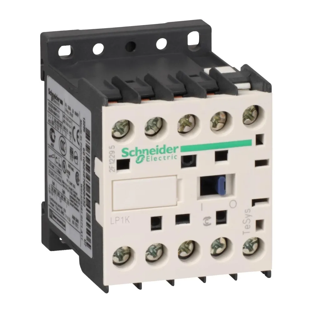 Schneider Electric LP1K0910BD3 Kontaktor 3 Sl, 24 V, 4 kW Med inbyggd diod - Bild 2
