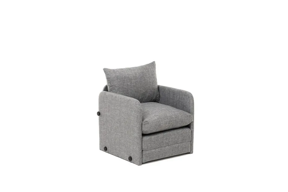 1-sits bäddsoffa Rubby Ljusgrå