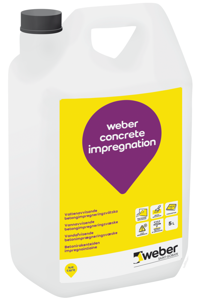 BETONGIMPREGNERING WEBER CONCRETE IMPREGNATION 5L