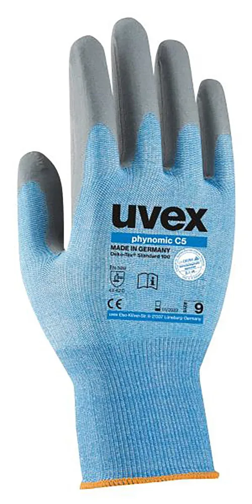 uvex PHYNOMIC C5 Skärskyddshandske ofodrad 6