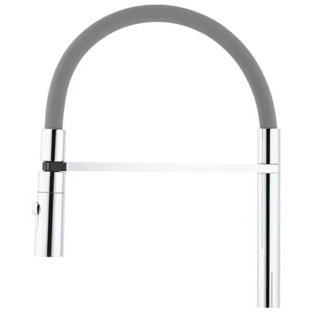 Mora 409563.0015 Utloppspip svängbar, 2-strålig, Eco Rosa