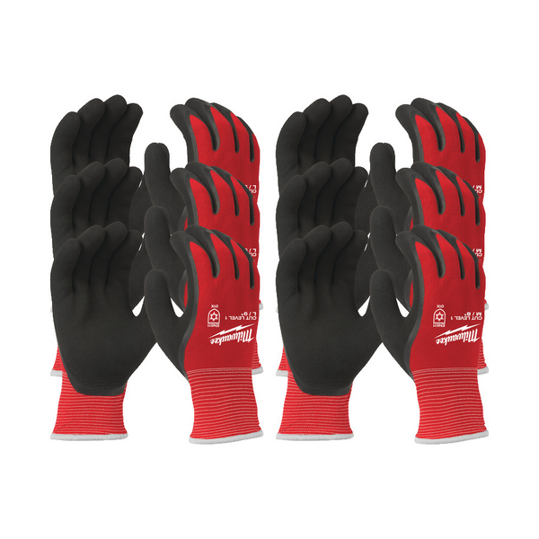 HANDSKE MILWAUKEE VINTER 1 L/9 12PAR, KATEGORI 1