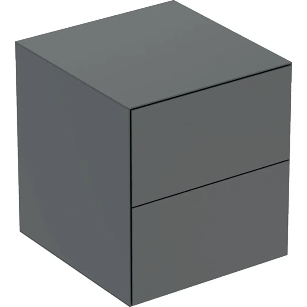 Geberit ONE 505.077.00.3 Sidoskåp 45 cm, 2 lådor Lava - Bild 2