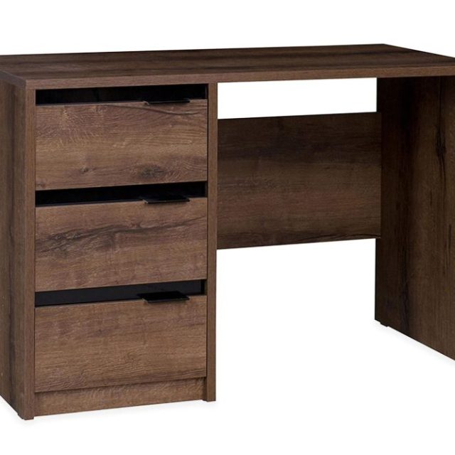 Najera Skrivbord 120 cm med Förvaring 3 Lådor
