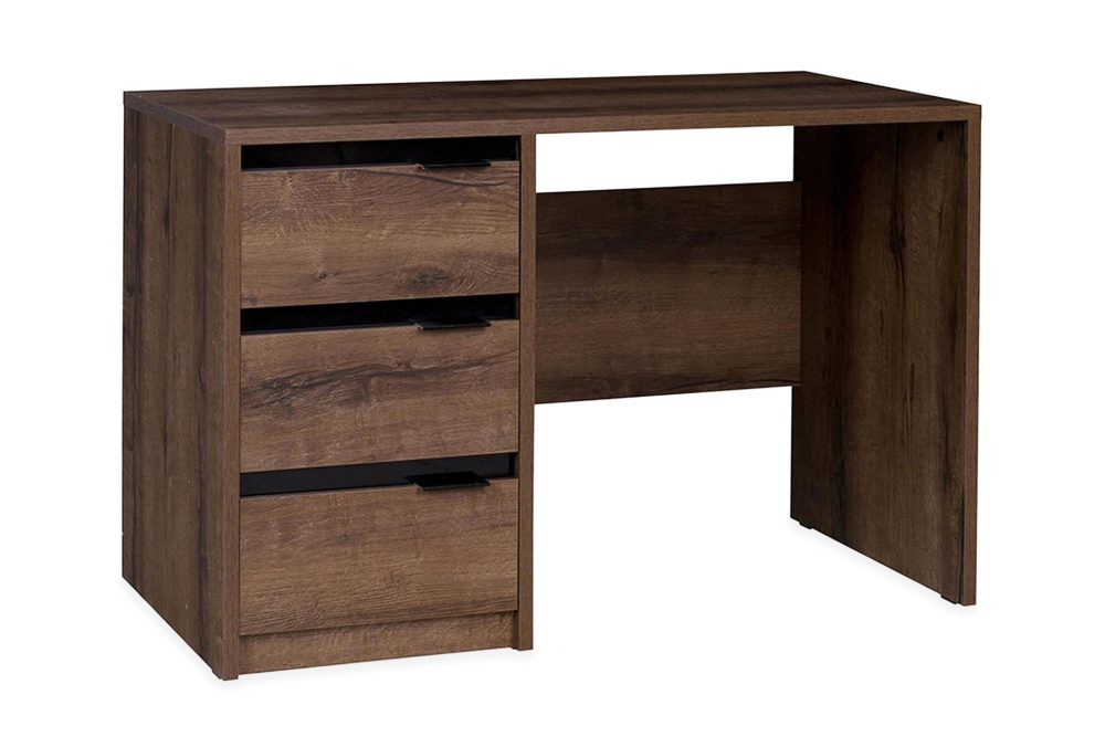 Najera Skrivbord 120 cm med Förvaring 3 Lådor